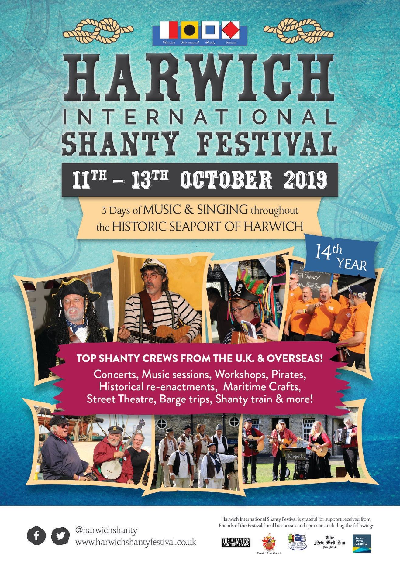 The Flyer is out! Harwich International Shanty Festival